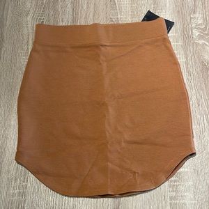 NEW Forever 21 Bronze Mini Skirt